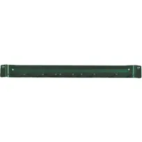product of Carlisle 4073509 Brush Rack, 17" Wall-Mount, Holds 10 Drilled Brushes, Aluminum, Green