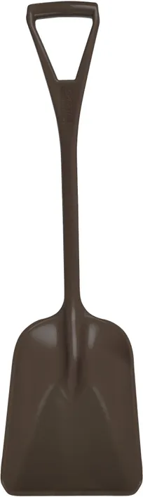 product of Carlisle 41076EC01 - Sparta Ice Shovel, 11" Length, One-Piece Plastic, Brown