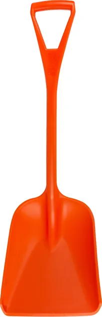 product of Carlisle 41076EC24 Sparta Food Service Shovel, 11" One-Piece Plastic Ice Scoop, Bright Orange