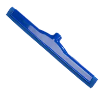 product of Carlisle 4156714 Sparta Spectrum Floor Squeegee Head, 18" Rubber Blade, Blue, Threaded, HACCP