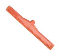 product of Carlisle 4156724 - 18" Floor Squeegee, Orange Frame, Threaded Handle, Rust-Resistant, Blade, HACCP