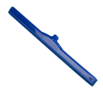 product of Carlisle 4156814 Sparta Hygienic Squeegee, 24" Foam Rubber Blade, Blue, Threaded Handle, HACCP