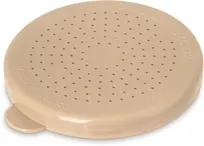 product of Carlisle 427106 Salt & Pepper Lid, Polyethylene Beige BPA-Free Shaker, Compact Design - 1/Each