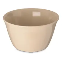 product of Carlisle 43540-825 Dallas Ware Bouillon Cup 8 oz 3-2-1/25" Dia. Tan Melamine Rim Foot - 1/Pack