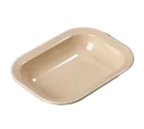 product of Carlisle 4374525 - 28oz Rectangular Melamine Bowl 10" x 7-1/2" x 2" Deep Tan, NSF Certified
