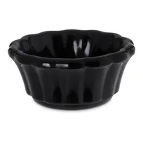 product of Carlisle 4394203 Plastic Ramekin, 1 Oz, 2-3/4" Dia, Black Melamine, Dishwasher Safe, NSF, BPA-Free
