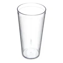 product of Carlisle 522407 - 24oz Clear Textured SAN Tumbler, Stackable, BPA Free, 26.5oz Flush Fill