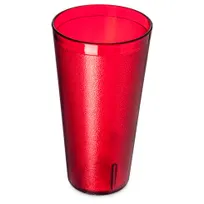 product of Carlisle 5232-63550I Coca-Cola Tall Tumbler, 32oz, Ruby Textured SAN, BPA‑Free, Stackable