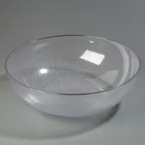 product of Carlisle 722307 - 33-Qt Clear Polycarbonate Salad Bowl, 23" Dia., Freezer/Dishwasher Safe