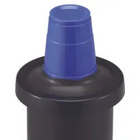 product of Carlisle C2210CBK In-Counter Cup Dispenser, 23" Tube, 6-24 oz, Plastic, Black