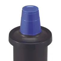product of Carlisle C2410CBK In-Counter Cup Dispenser, 23" Tube, High-Impact Plastic, Black, Fits 8-46 oz Cups