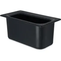 product of Carlisle CM110203 Coldmaster Food Pan, 1/3-size, 6" Deep, Gel-Insulated, Black ABS, NSF, BPA-Free