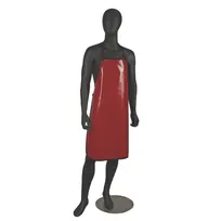 product of Carlisle EZKAPR - San Jamar EZ-Kleen Dishwasher Apron, Poly-Cotton, Red Non-Stick Coating, Wear