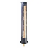 product of Carlisle IC2200SM San Jamar Ice Cream Cone Dispenser, 6"D x 30-5/8"H, Plastic, 3 Gaskets