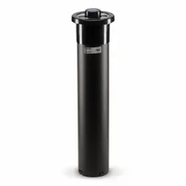 product of Carlisle L2410 In-Counter Lid Dispenser, 23-1/4" Tube, 3-3/4"-4" Lid Rim, Plastic, 1 Compartment