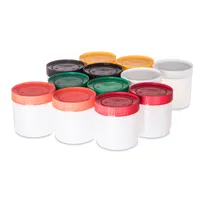product of Carlisle PS502N00 Store 'N Pour Pint Backup Container, 16 oz, Polyethylene, Assorted Colors