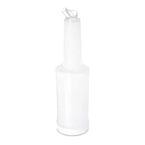 product of Carlisle PS601N02 Store 'N Pour Quart Complete Container, 32 oz, White, Polyethylene, BPA Free