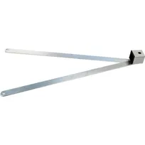 product of Carlisle SBCA30000 Fold 'N Go Replacement Slide Brack Assembly, Aluminum, Bracket for Commercial Carts