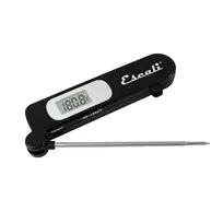 product of Carlisle THDGFLD Digital Thermometer, 9"L x 4"W Folding Probe, -49°F to 392°F, Black Plastic