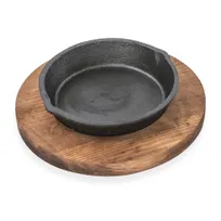product of Concasse MCACCBM01 Round Wooden Board, 12" Diameter, No Handle, Cheese Server, Natural Finish