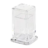 product of Concasse MCACCPA02 Toothpick Holder Dispenser, 2" x 3" Acrylic, Clear Plastic Construction