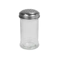 product of Concasse MCACCSAL12 Salt Dispenser, 12 oz Single Shaker with Round Lid, Glass Jar
