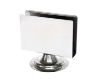 product of Concasse MCACCSER04 Counter-Type Napkin Dispenser, 4"x5" Stainless Steel, Compact Tabletop Accessory