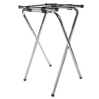 product of Concasse MCACCTIJCR Tray Stand - 36" High Chromed Steel for Waitress Serving Supplies