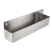 product of Concasse MCBARRIEL42 Speed Rail, 42" Stainless Steel Bar, 40-59" Width, Keyhole Mount, Single Style