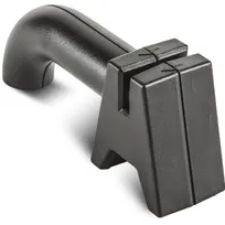 product of Concasse MCCA Manual Knife Sharpener - Stainless Steel, 12" Length, Ideal for Commercial Kitchens