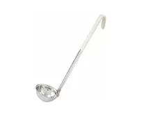 product of Concasse MCCAI015B Stainless Steel Ladle, 1-1/2oz., White Plastic Handle, 1 Piece