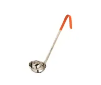 product of Concasse MCCAI08NA Serving Ladle, 8oz., Stainless Steel with Orange Plastic Handle