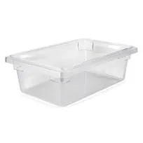 product of Concasse MCCAJ30 Food Storage Box, 30 L (7 Gal) Clear Polycarbonate, 26" X 18" X 6"