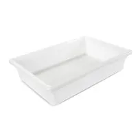 product of Concasse MCCAJ65E Food Box, 26" x 18" x 12", 65 L (17 Gal) White Polyethylene