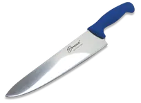 product of Concasse MCCCHEF12A Chef Knife - 12" Blade, Blue Plastic Handle, Steel Blade, Kitchen Cutlery