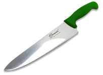 product of Concasse MCCCHEF12V Chef Knife - 12" Steel Blade, Green Plastic Handle, Kitchen Cutlery