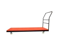 product of G & A BQT007-SQ Banquet Table Dolly for Square/Rectangle Tables, Heavy-Duty Steel Frame, 24" x 30" Platform, 600 lbs Capacity