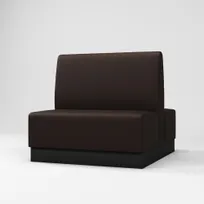 product of G & A QSM-D-CUSTOM Modular Double Restaurant Booth, 48"W x 51"D x 42"H, Upholstered Seat & Back, Upholstered Frame Finish