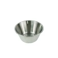 product of Louis Tellier GL317 Mixing Bowl - 7-3/4" Diameter Stainless Steel, 5-11" Top, Kitchen Supplies