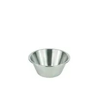 product of Louis Tellier GL318 Mixing Bowl - 9-1/2" Diameter Stainless Steel, 5-11" Top Diameter Range