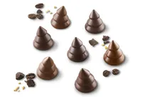 product of Louis Tellier SCG054 Choco Trees Silicone Mold, 0.28 oz, 1.1" Dia. x 1.18" H, Uncoated