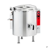 product of Vulcan K40GL 40 Gallon Floor Stationary 2/3 Steam Jacketed Gas Kettle, 100.000 BTU