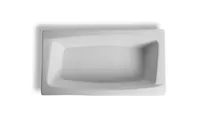 product of Ariane Porcelain AGNARN000100013 - 1/3-7" x 12 4/5" Ivory Porcelain Food Pan, 17.6x32.5 cm, 1/Case