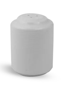 product of Ariane Porcelain APRARN121071001 Ivory Orba Salt Shaker, 2" Height, Porcelain - 12/Case