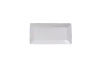product of Ariane Porcelain ARRARN000011015 Rectangle Plate, 6.19" x 3", Ivory, Porcelain - 12/Case