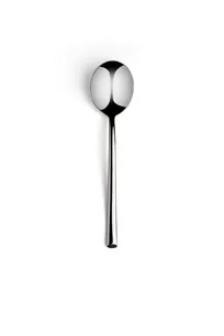 product of Ariane Porcelain CHEL140ARN108 7"-8" 18/10 Stainless Steel Heavy Weight Bouillon Spoon - 12/Case