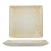 product of Ariane Porcelain DJSARN09S011002 Juliet Square Platter, 8" x 8", Paros Sand, Porcelain, - 6/Case