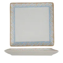 product of Ariane Porcelain DJSARN11L011001 Juliet Square Platter, 6 2/7" x 6 2/7", Porcelain, Athena - 12/Case