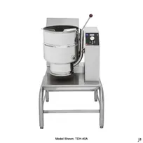 product of Groen TDH-20A 5 Gallon Countertop Tilting 2/3 Steam Jacketed Gas Kettle, 31.000 BTU