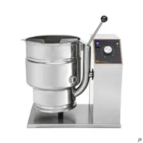 product of Groen TDH-40C 10 Gallon Countertop Tilting 2/3 Steam Jacketed Gas Kettle, 52.000 BTU